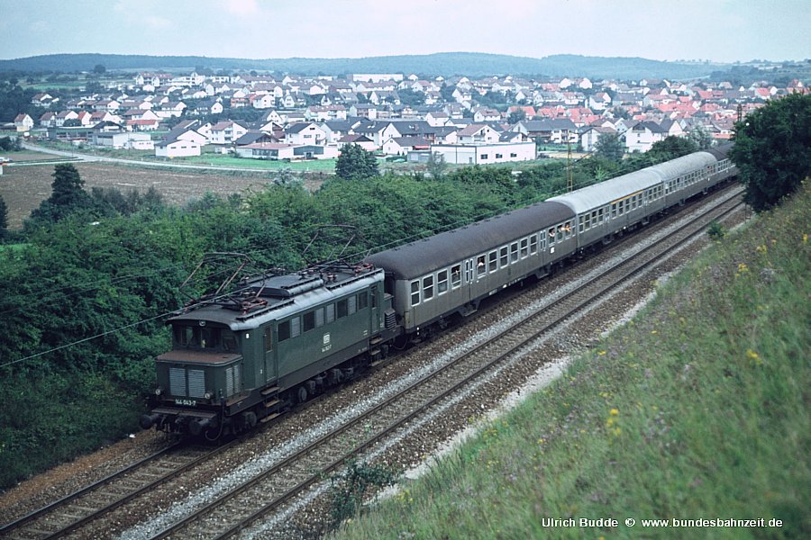 Die Bundesbahnzeit Die Baureihe 144 und ihre Altbau