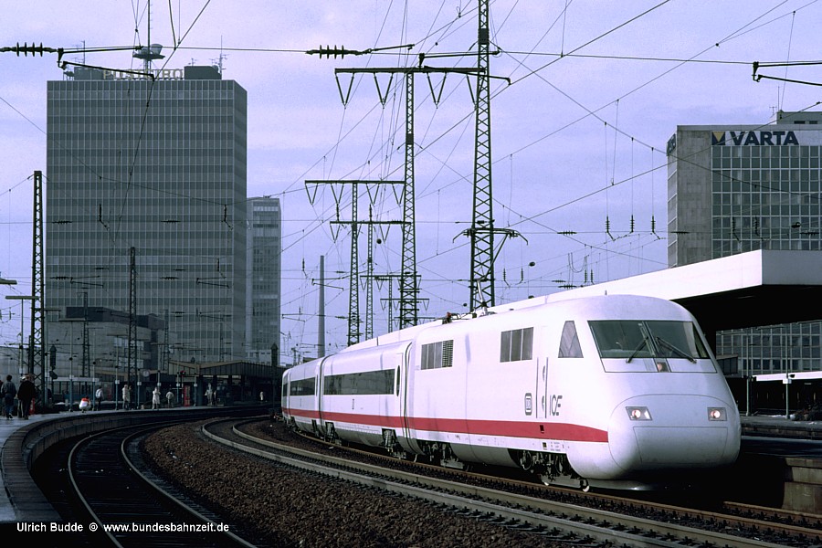 Die Bundesbahnzeit ICE vor 25 Jahren